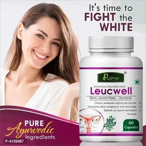 Herbal Capsules For Help In Removing Leucorrhoea 100% Ayurvedic Pack Of 1