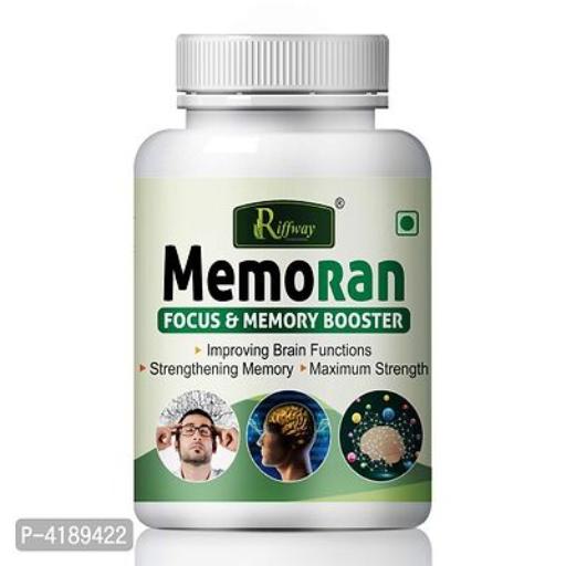 Herbal Capsules For Improve Memory Concentration Memory Power 100 % Ayurvedic Pack Of 1