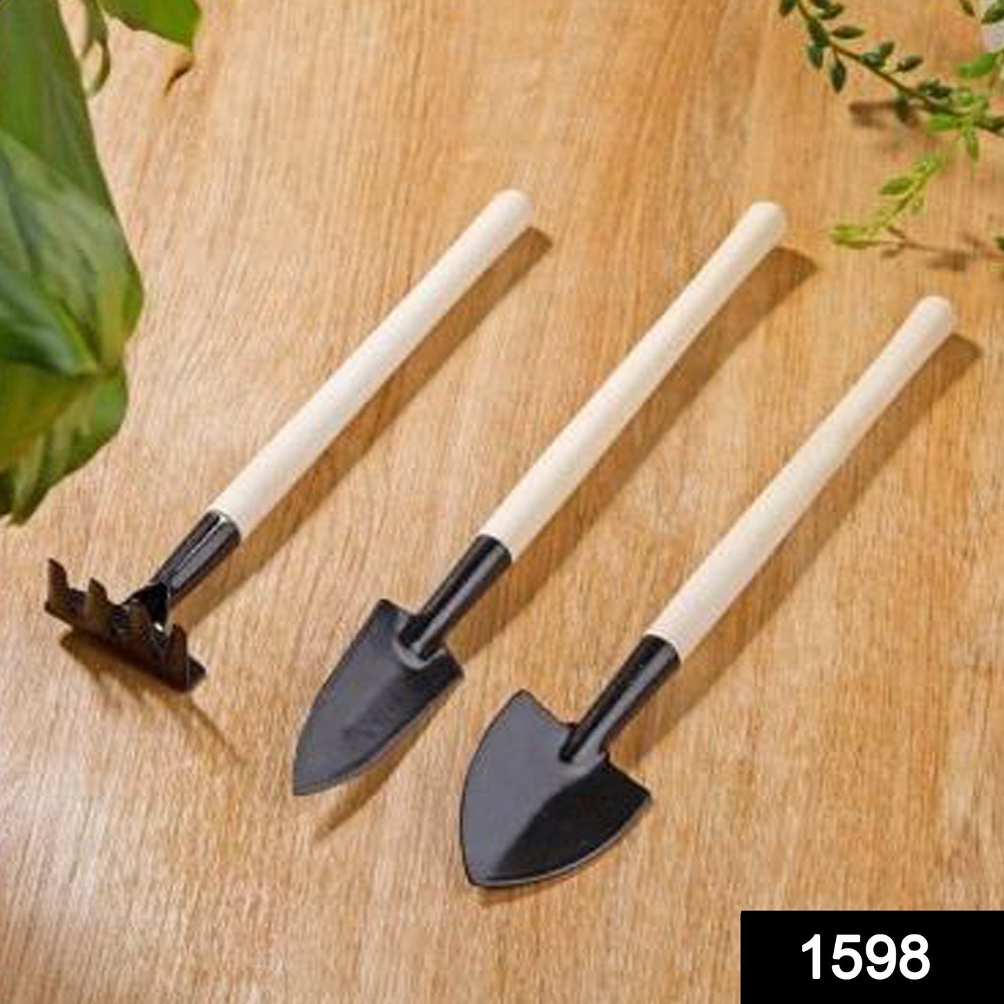 Kid's Garden Tools Set of 3 Pieces (Trowel, Shovel, Rake) - Springkart 