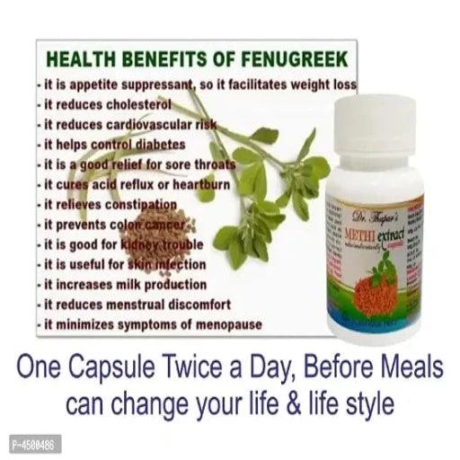 Dr. Thaparrsquo;s Fenugreek Methi Capsule