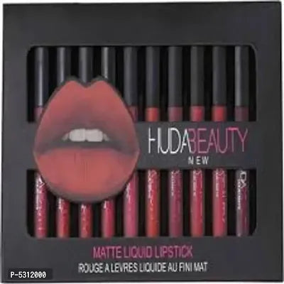 EWY MAKE UP LIQUID MATTE LIPSTIC PACK OF 12