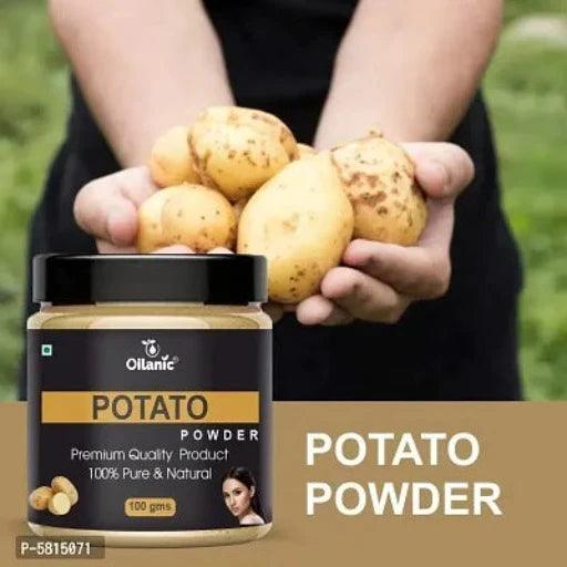 Natural Potato Powder- For Skin Hair Combo Pack Of 3 Jar (300Gm) - Springkart 