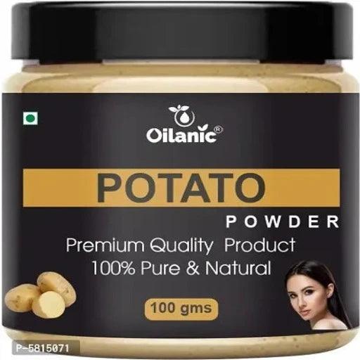 Natural Potato Powder- For Skin Hair Combo Pack Of 3 Jar (300Gm) - Springkart 