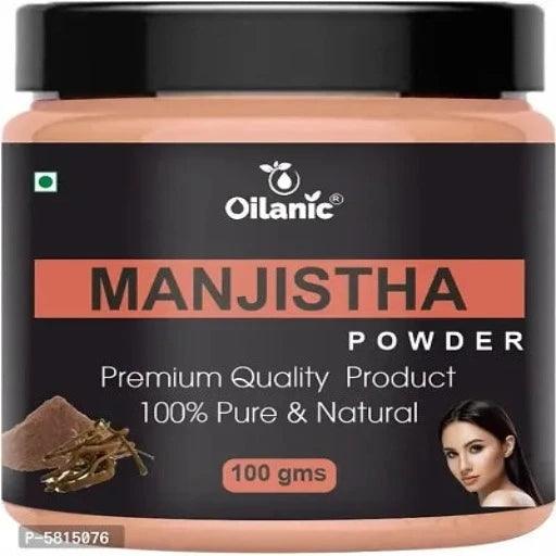 Natural Manjistha Powder- For Skin & Hair Combo Pack Of 3 Jar (300Gm)