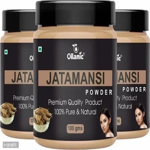 Natural Jatamansi Powder- For Skin & Hair Combo Pack Of 3 Jar (300Gm)