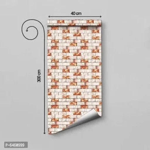 Self Adhesive Wallpapers | Wall Stickers | Decorative Wallpaper, Large(300X40)cm