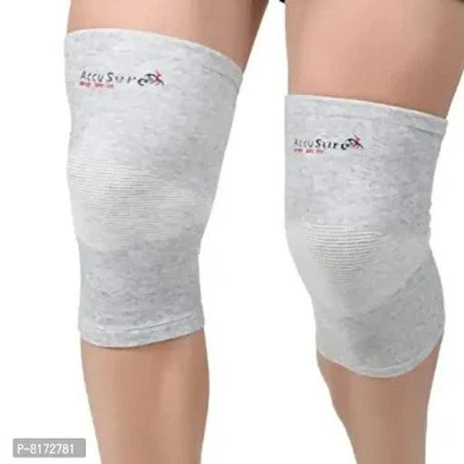 AccuSure Orthopedic Pain Relief Bamboo Yarn Knee Support Cap Brace