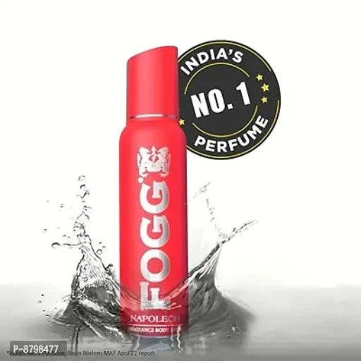 Fogg Napoleon Perfume Body Spray For Men, No Gas, Long Lasting Everyday Deodorant