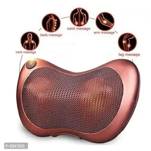 2 in 1 Car Home Body Massage Pillow neck massager 8 Ball-Swiss Relaxation therapy