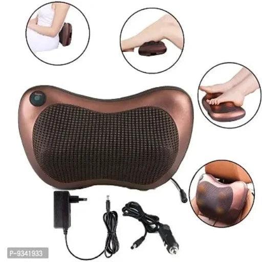 2 in 1 Car Home Body Massage Pillow neck massager 8 Ball-Swiss Relaxation therapy