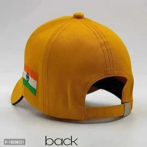 Indian Flag Logo Embroidered Cricket Team Cap For Men