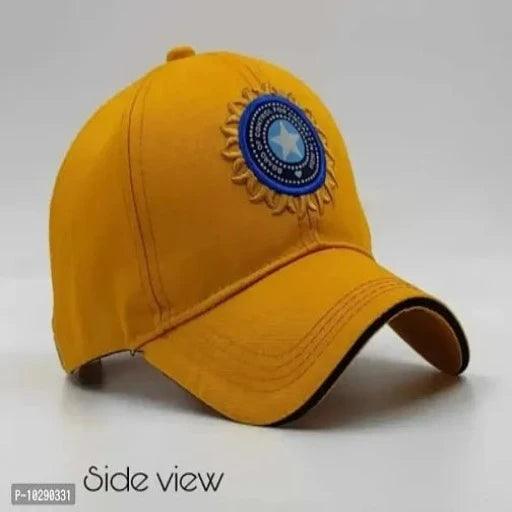 Indian Flag Logo Embroidered Cricket Team Cap For Men