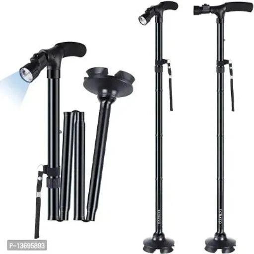 Folding Cane with Led Light pack of 1