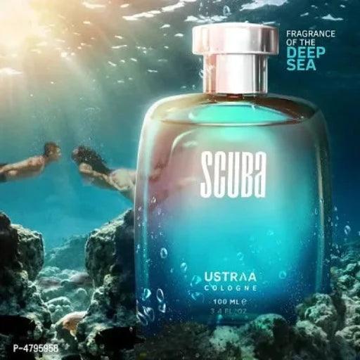 Ustraa Scuba Cologne - 100 ml - Perfume for Men.