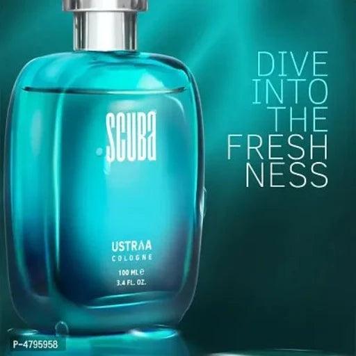 Ustraa Scuba Cologne - 100 ml - Perfume for Men.