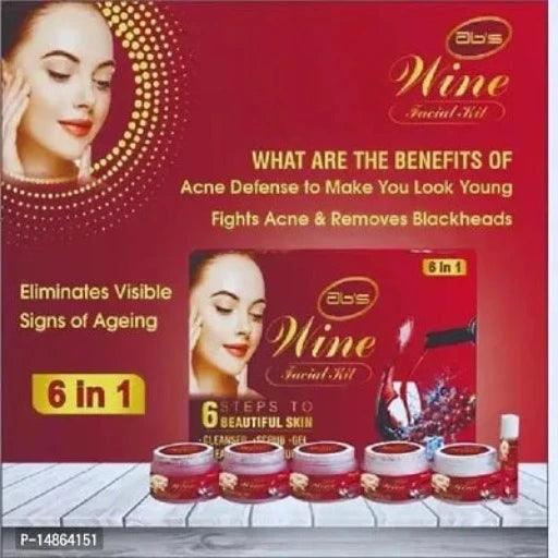 Wine Facial Kit 6 in 1