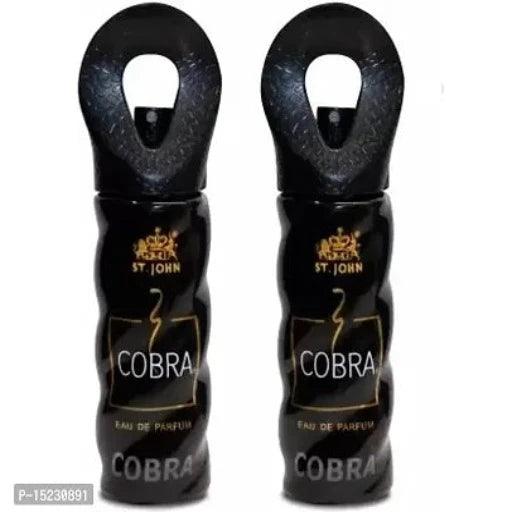 ST-JOHN Cobra unisex Perfume 30ml (Pack of 2) Eau de Parfum - 60 ml (For Men Women)