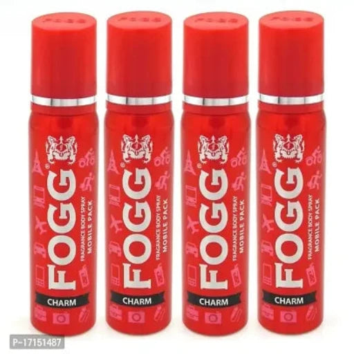 FOGG CHARM FRAGRANCE BODY SPRAY MOBILE PACK (25ML*4)