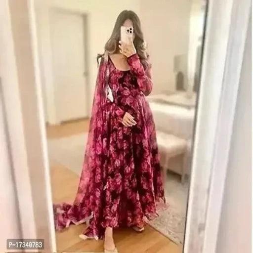 Attractive Georgette Gowns for Women - Springkart 