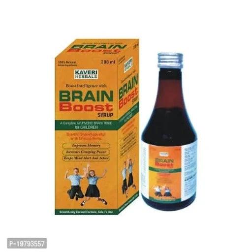 Herbals Brain Boost Syrup for Concentration, Mind Memory Power