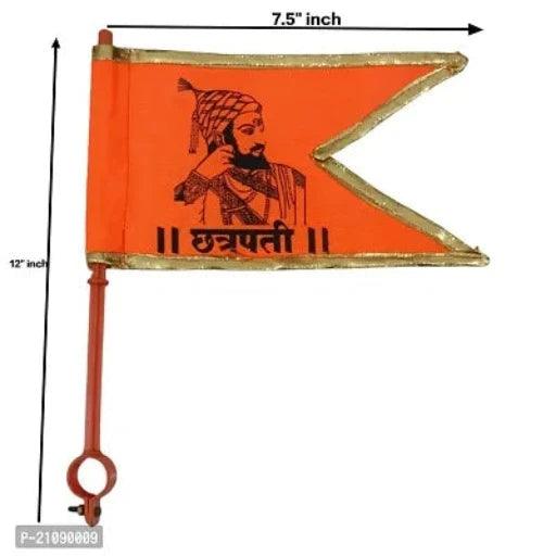 BIKE/CAR 2 FLAGS OF KADAK CHATARAPTI MAHARAJ FACE