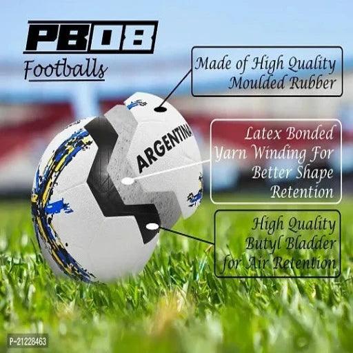 Rubber Moulded Argentina Country Football Size 5 with Inflation Needle