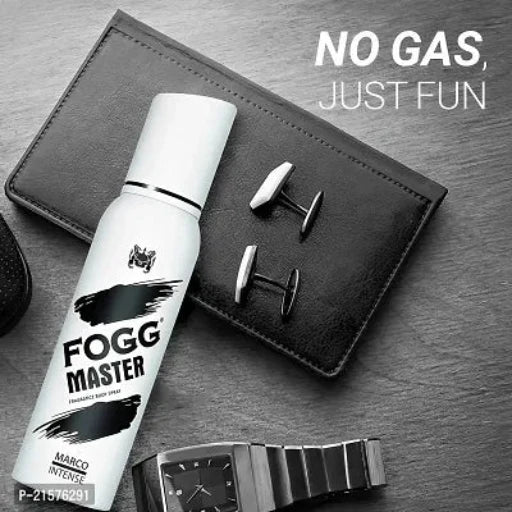 Fogg Master No Gas Deodorant for Men, Long Lasting Perfume Body Spray (Marco) 120ml