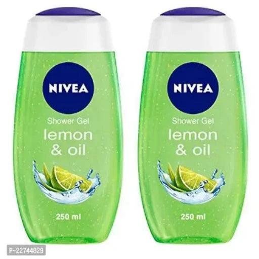 NEW Nivea Lemon Oil Shower Gel 250ML Pack Of 2