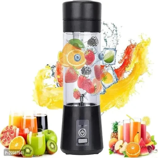 6 Blades Branded Juicer Rechargeable Portable Electric USB Juicer Bottle