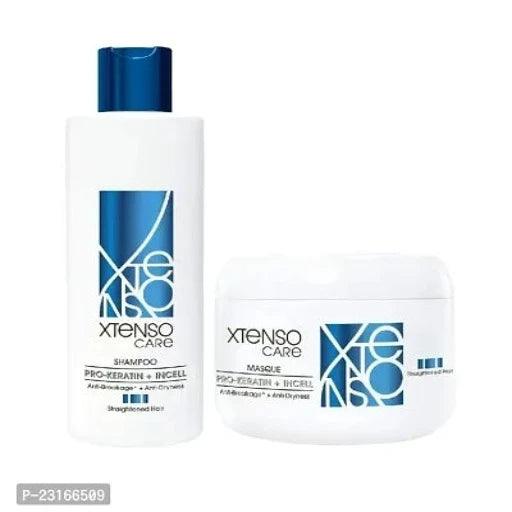 Xtenso Care Shampoo + mask Combo Pack for Straightened Hair (250ml + 196gm)