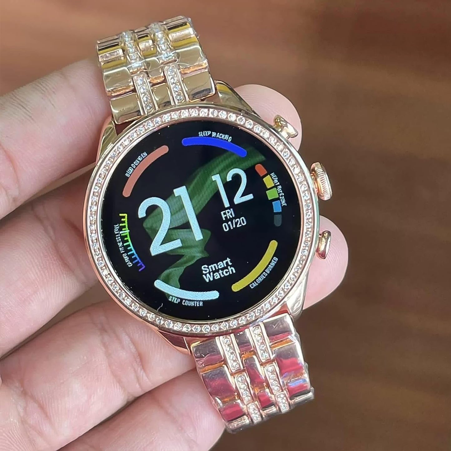 Gen 9 Diamond Strap Latest Smartwatch Hd Display 2 Straps (1 Set) - Springkart 