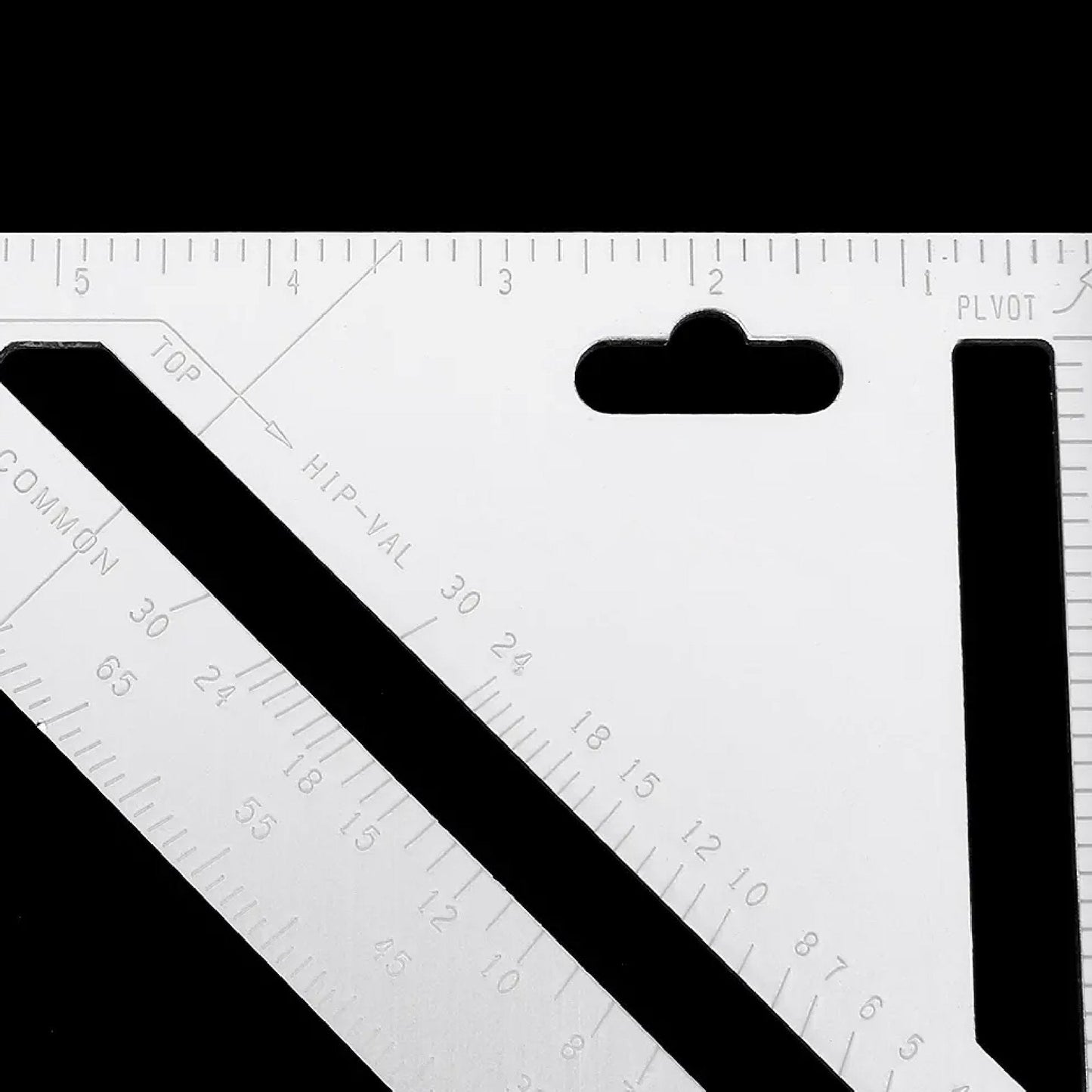 Light Weight Double Side Scale Triangle Measurement Hand Tool - Springkart 