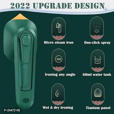 Portable Garment Ironing Machine Steam Household Upgrade Small(green) pack of1