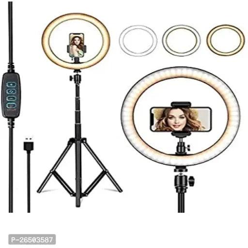 Selfie LED Ring Light, Phone Holder,7 Feet Long Stand 360 degree 1.5 meter long collar mic Kit