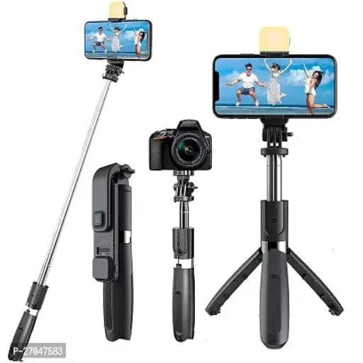 Bluetooth Selfie-Sticks with Remote 3-in-1 Multifunctional Selfie-Stick Tripod Stand Compatible with All Phones