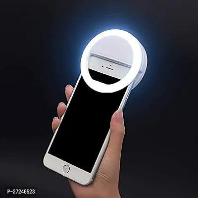 Selfie Ring Light Rechargeable Portable Clip Smart Phone Photography, Camera Video, Girl Makes up(pack of 1)