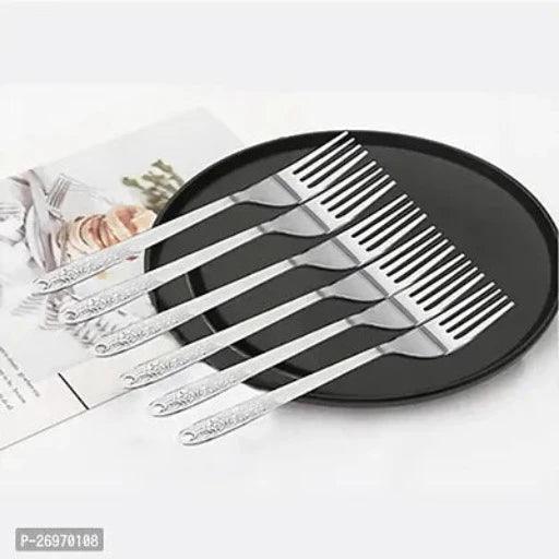 Cutlery Set of 25(Contains: 6 Master Spoons, 6 Table Spoons, 6 Forks, 6 Soup Spoons, 1 Stand) Stainless Steel