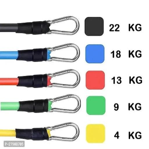 Resistance Band for Workout,Resistance Band Set of 11,Resistance Band for Heavy Workout-Resistance Band Foam Handle Door Anchor Pull Ankle Strap