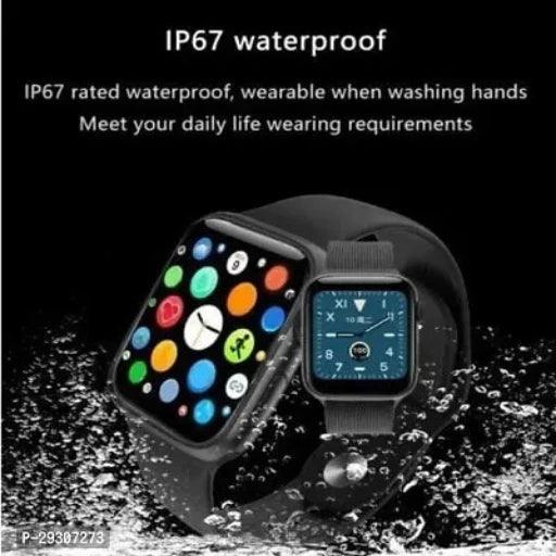 T-500 Series Smart Watch Sleep Monitor, Distance Tracker, Calendaring, Sedentary Reminder, Text Messaging, Pedometer, Calorie Tracker, Heart Rate Monitor Smartwatch (Black) Pack of 1 Payment:- Pre-paid