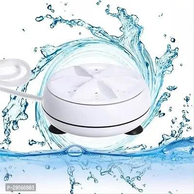 Mini Washing Machine Turbine,Ultrasonic Lightweight Turbo Washer with USB Cable