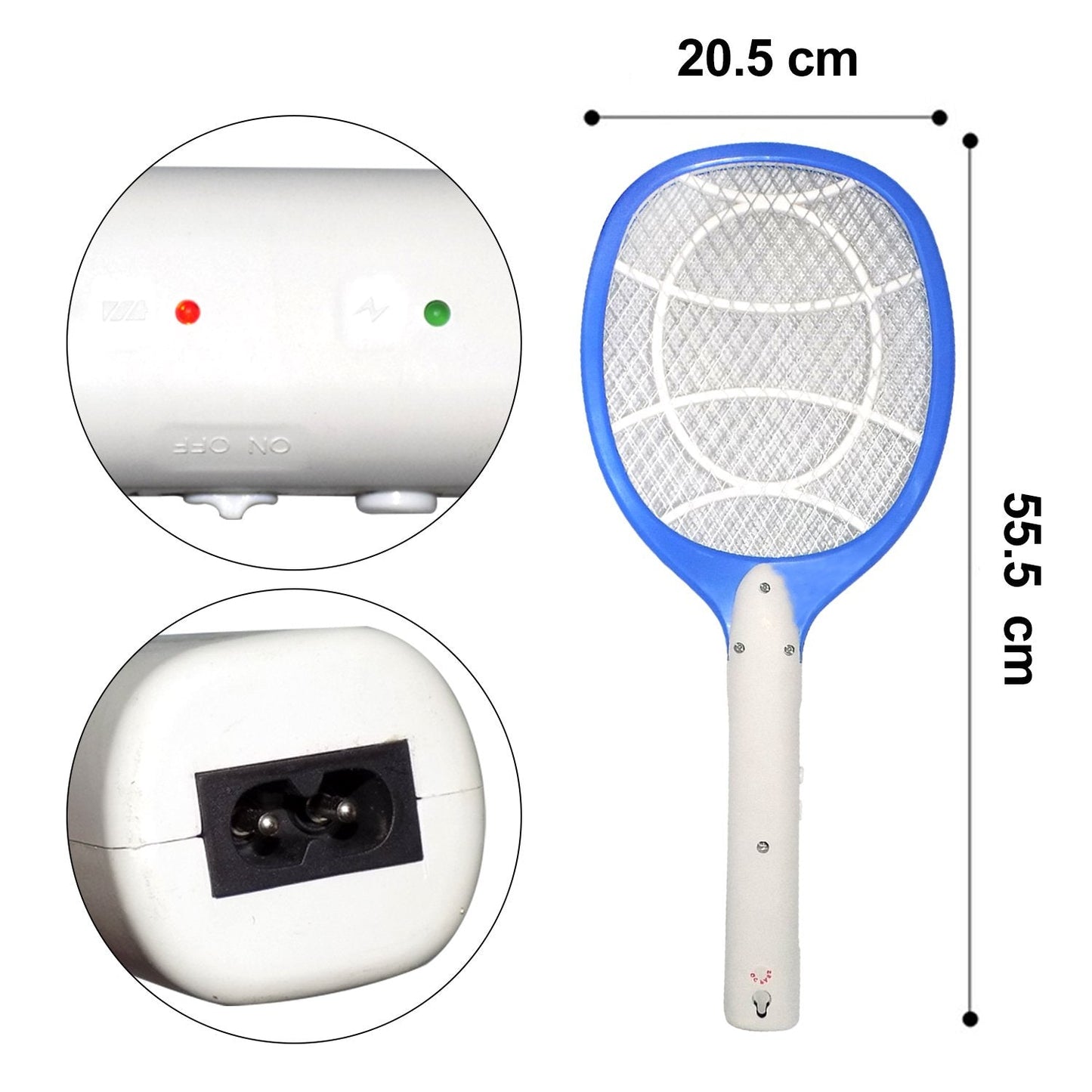 Anti Mosquito Racket - Rechargeable Insect Killer Bat - Springkart 