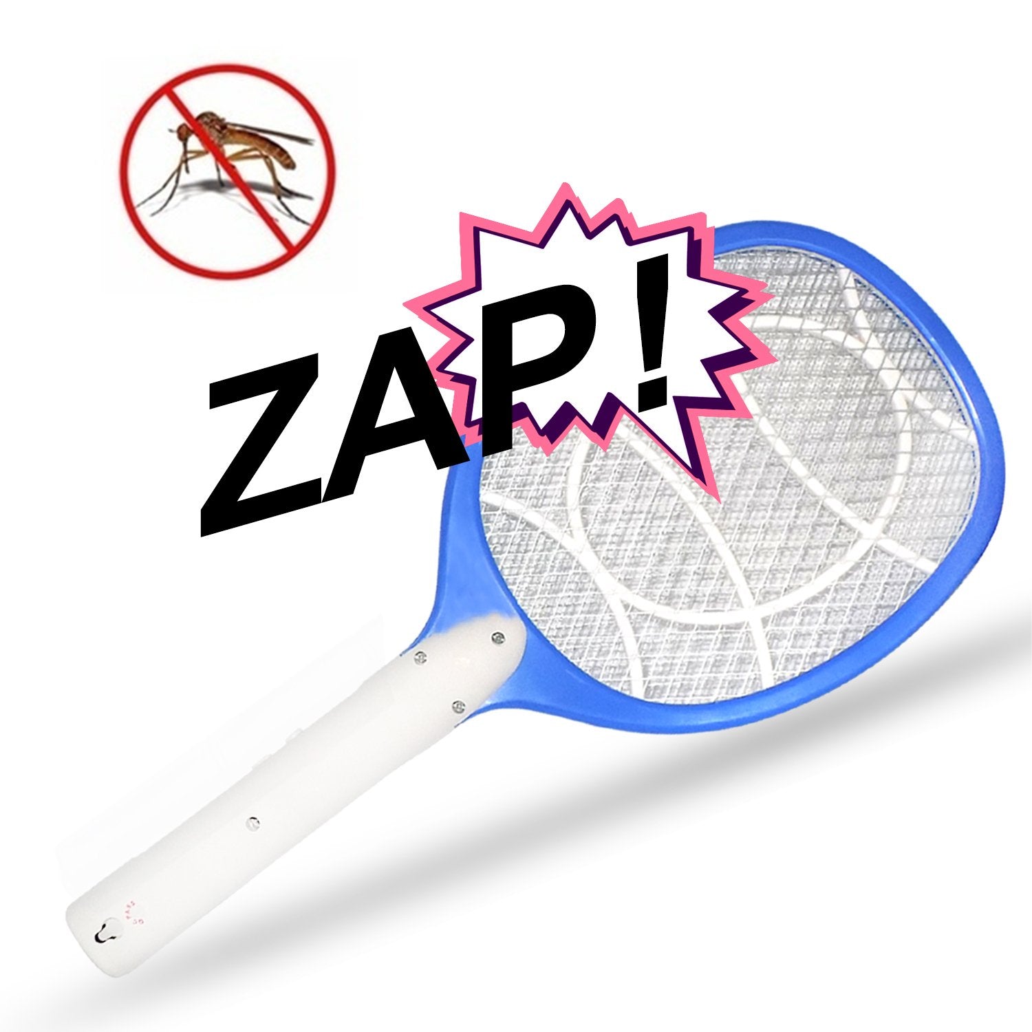 Anti Mosquito Racket - Rechargeable Insect Killer Bat - Springkart 
