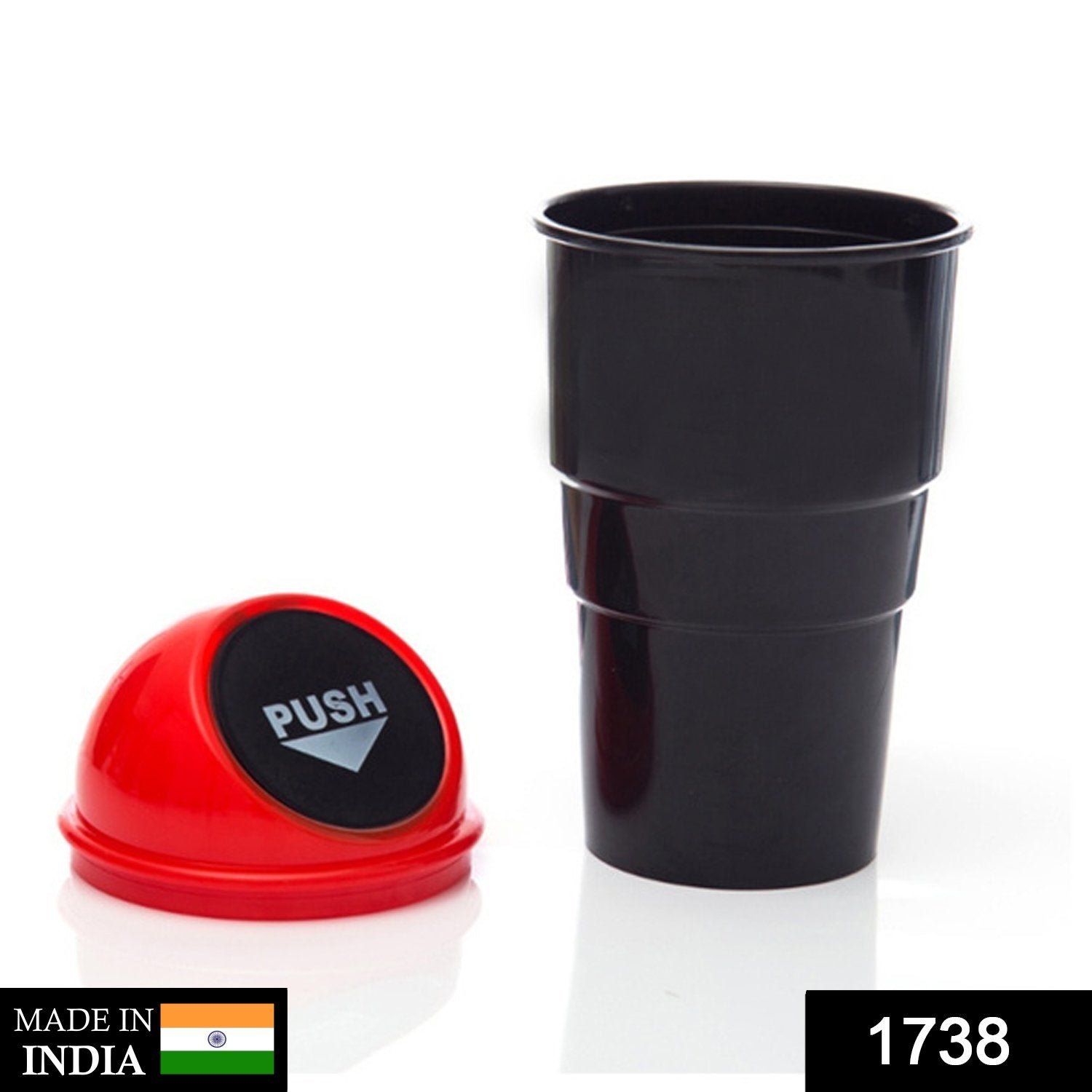 Mini Car Trash Bin Can Holder Dustbin - Springkart 