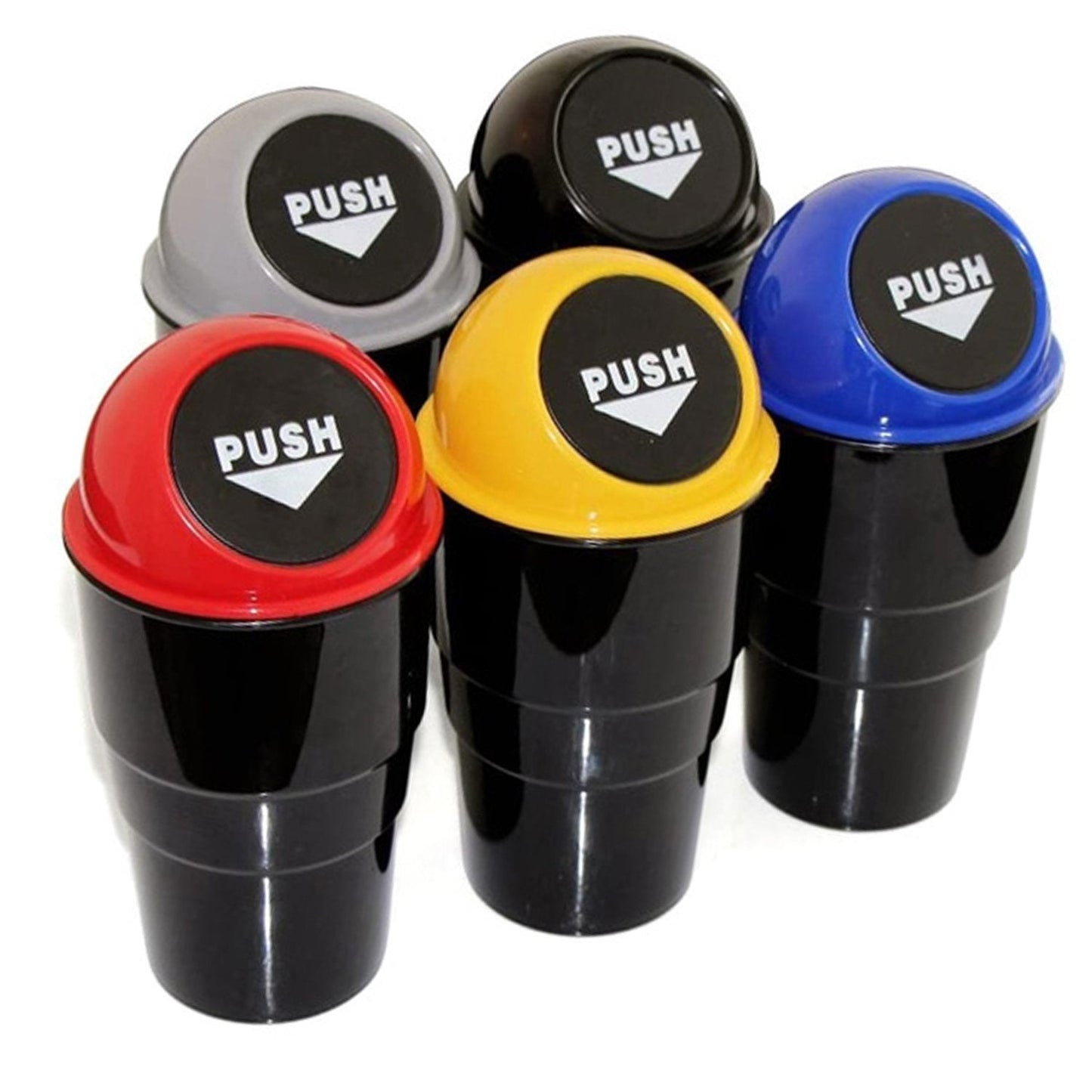 Mini Car Trash Bin Can Holder Dustbin - Springkart 