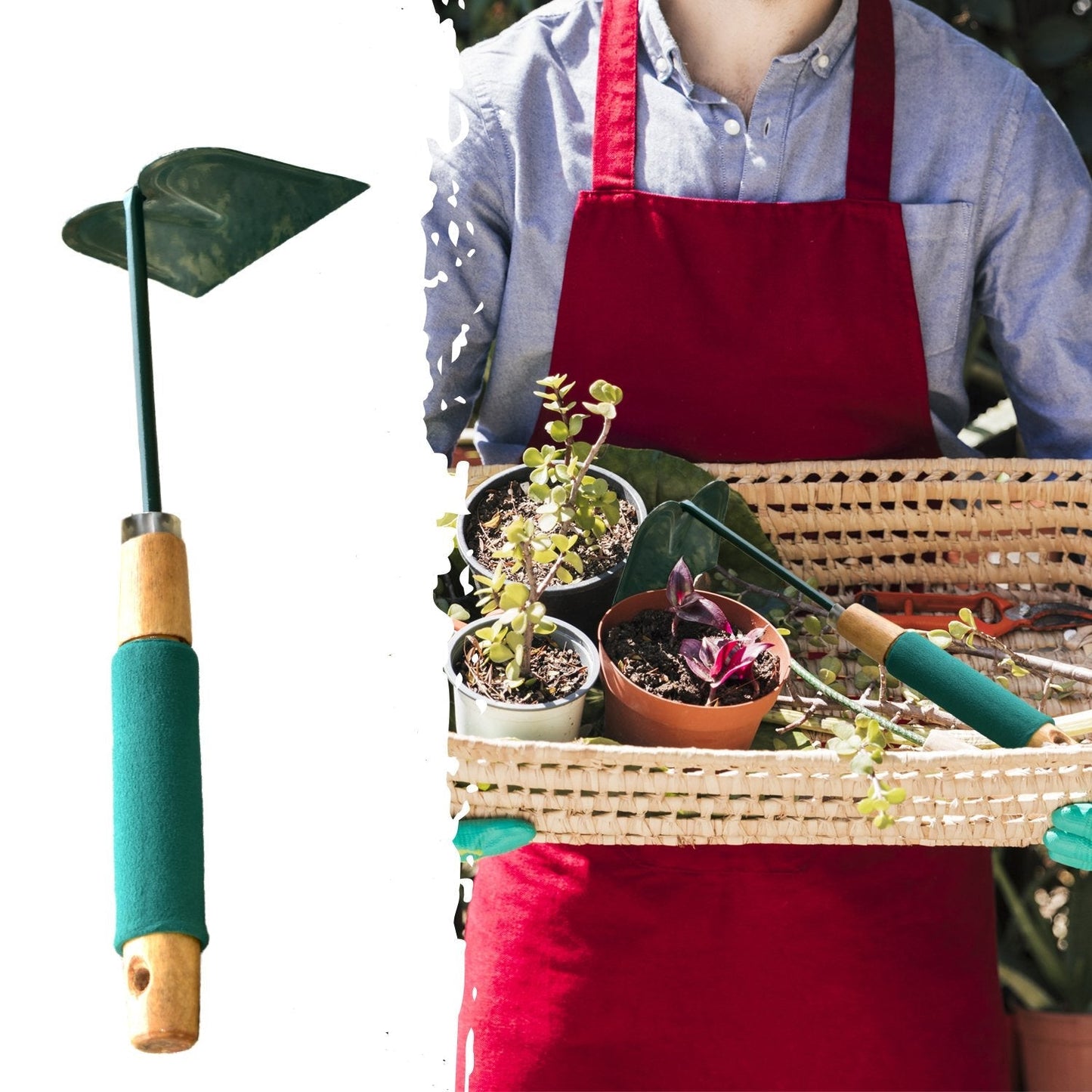 Gardening Hoe Tool with Handle - Springkart 
