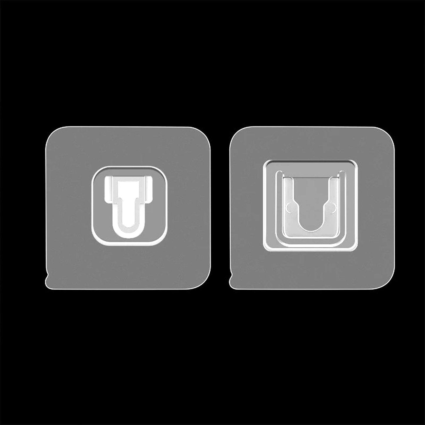 Magic Adhesive Plastic Wall Hooks Heavy Duty Hooks (Pack of 20) - Springkart 