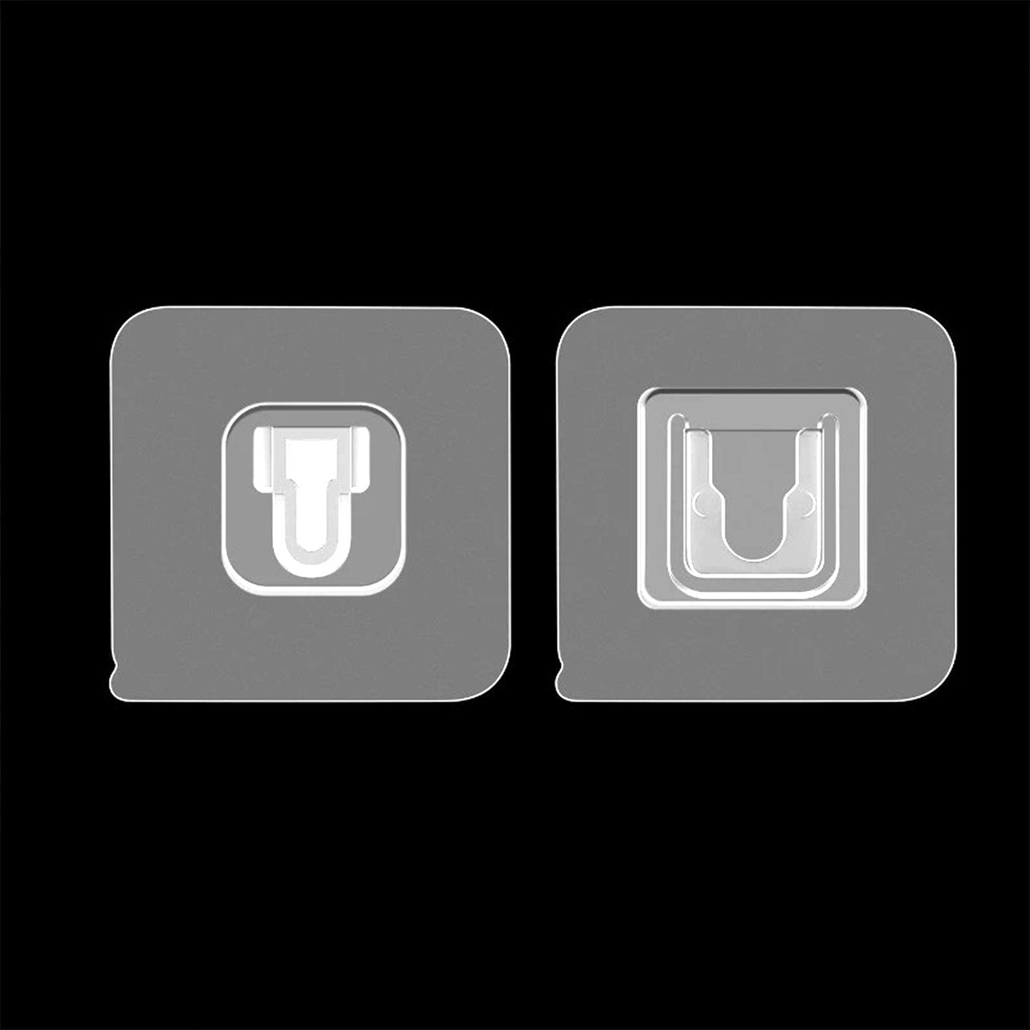 Magic Adhesive Plastic Wall Hooks Heavy Duty Hooks (Pack of 20) - Springkart 