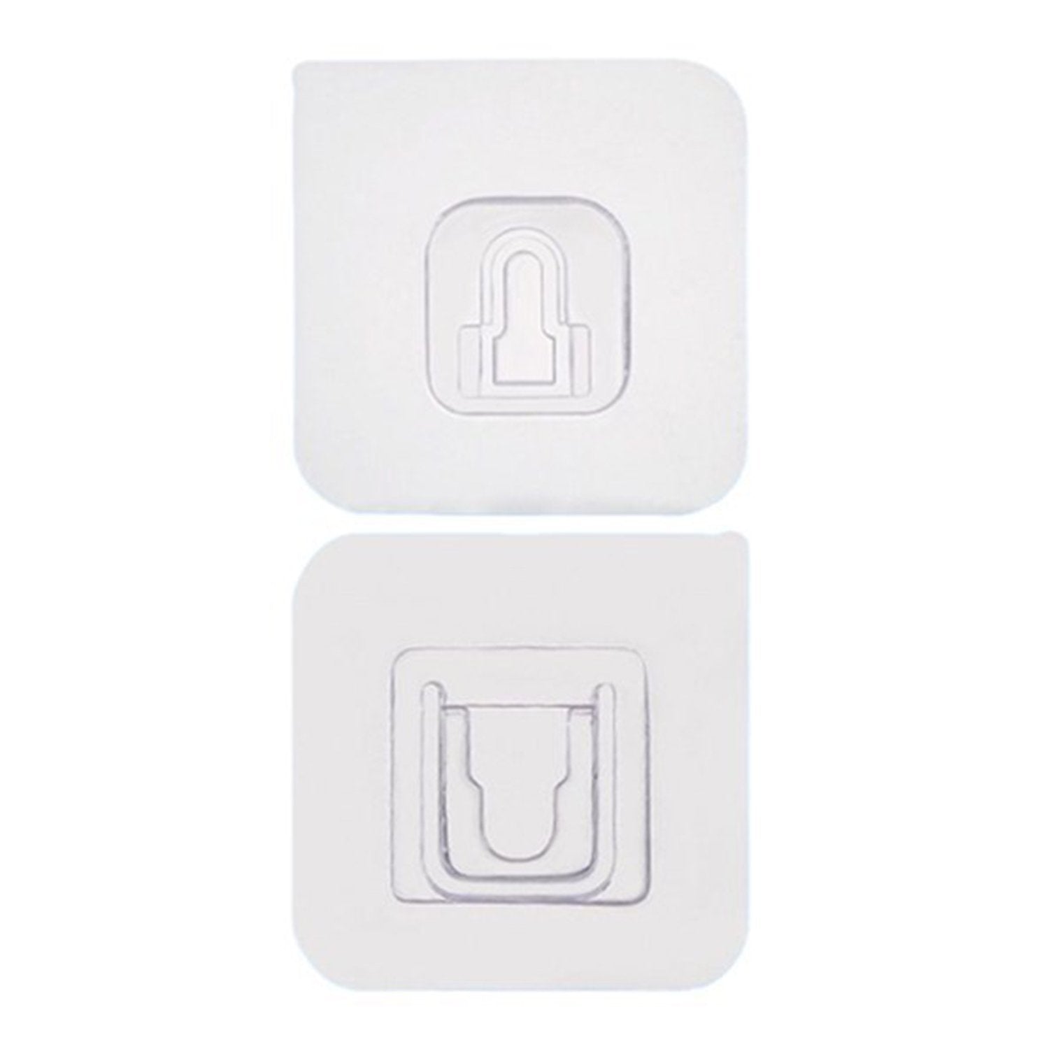 Magic Adhesive Plastic Wall Hooks Heavy Duty Hooks (Pack of 20) - Springkart 
