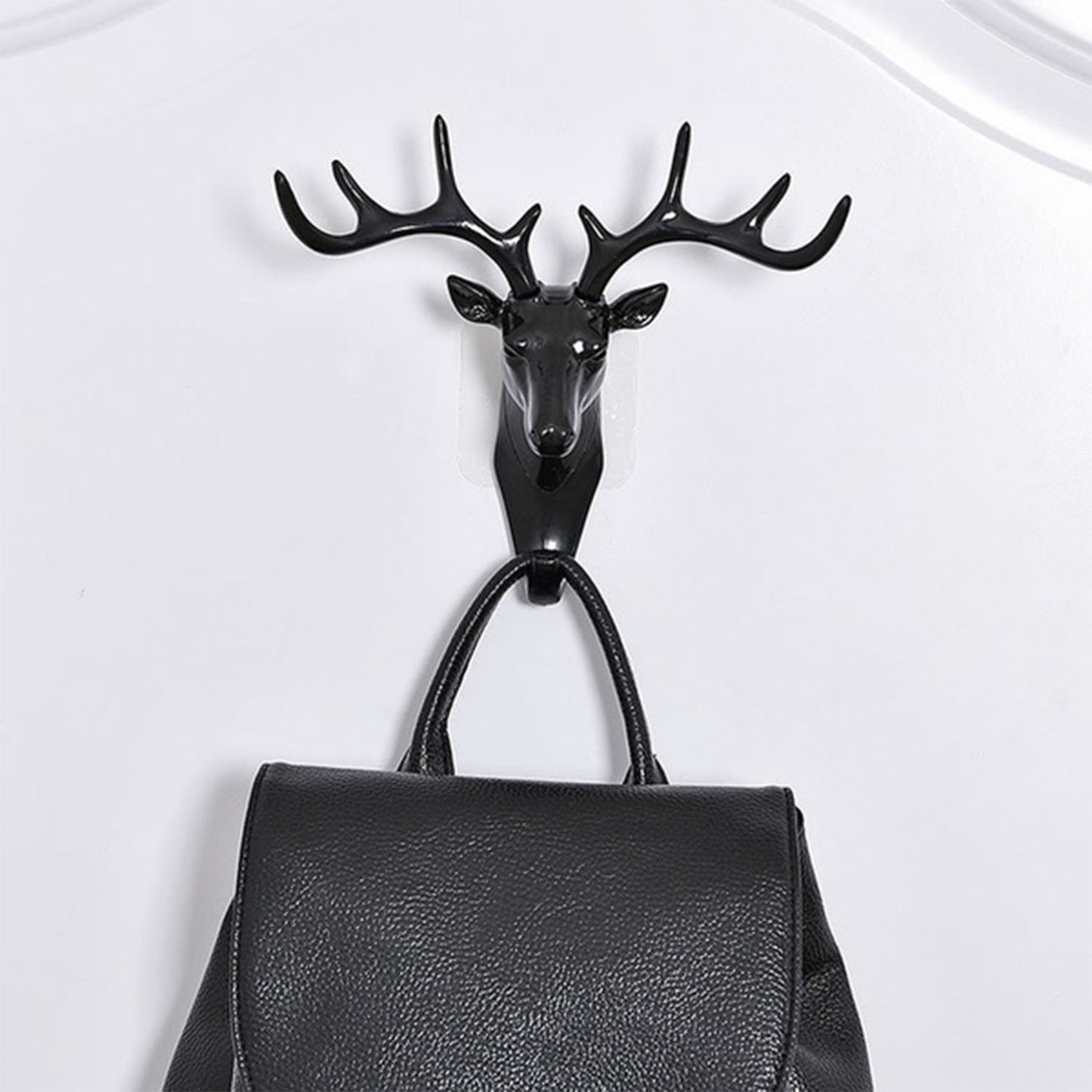 Deer Head Self Adhesive Wall Door Hook Hanger - Springkart 