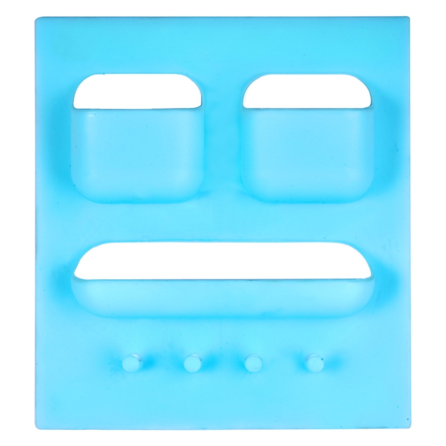 Plastic Unbreakable Soap Dish Tooth Brush Paste Holder - Springkart 